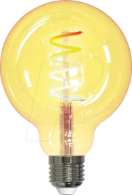 Müller Licht tint white+ambiance Retro Gold LED Globe E27 5.5W