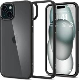 Spigen Ultra Hybrid für Apple iPhone 15 Plus Matte Black