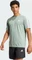 adidas Train Essentials 3-Stripes Training Funktionsshirt kurzarm silver green/white (Herren) Vorschaubild
