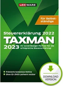 Lexware Taxman 2023 für Selbstständige, ESD (deutsch) (PC) (08830-2009)