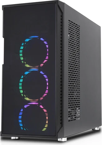 Nanoxia Deep Silence A-RGB, schwarz, Glasfenster