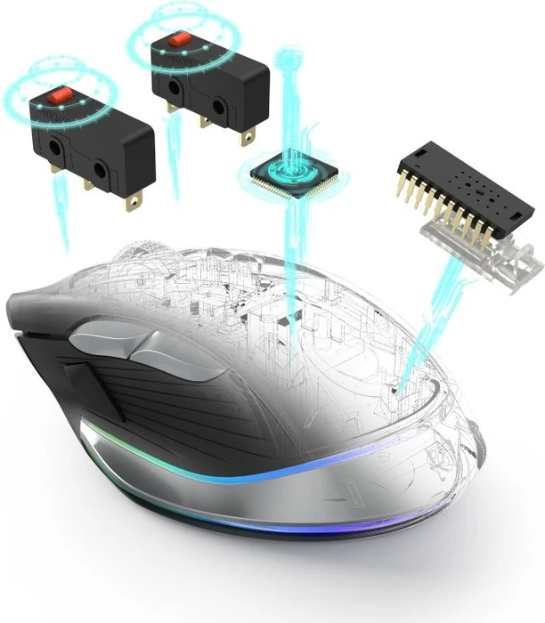 Hama uRage Reaper 700 unleased Wireless Gaming Mouse, USB