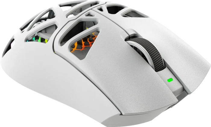 White Shark Morien Wireless Gaming Mouse, weiß, USB/Bluetooth