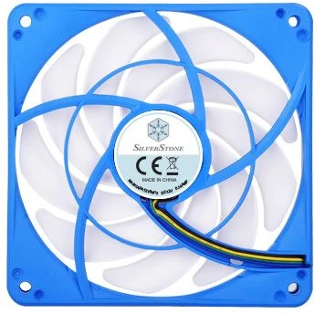 SilverStone FW121 blau/weiß, 120mm