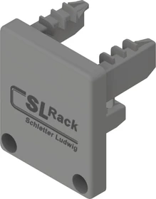 SL Rack Kunststoff-Endkappe RAIL 35 grau