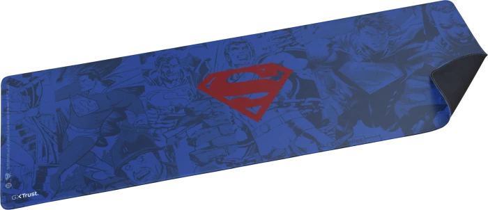 Trust Gaming GXT 759SM XXL Gaming-Mauspad, 930x300mm, Superman Edition, Motiv blau/rot