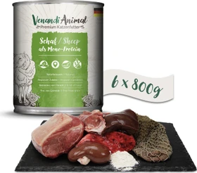 Venandi Animal Schaf als Monoprotein, 4.80kg (6x 800g)