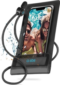 SBS Mobile Water Resistant Easy Case schwarz