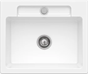 Villeroy & Boch Siluet 60 S Einbau Becken mittig weiß alpin