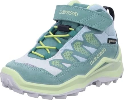 Lowa Maddox Pro GTX Mid VC smoke green/mint green (Junior)