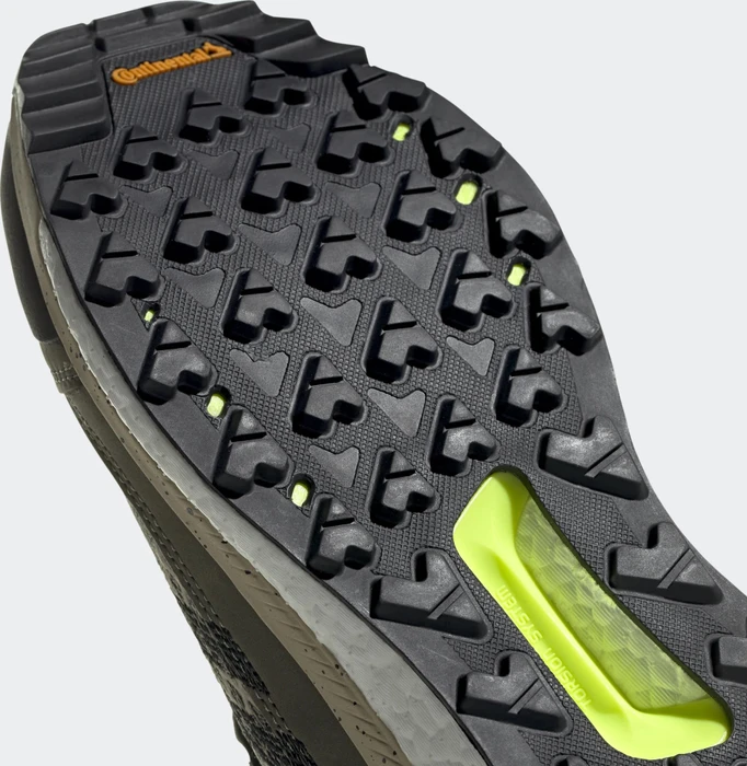 adidas Terrex Free Hiker grey/core black/signal green (Herren)