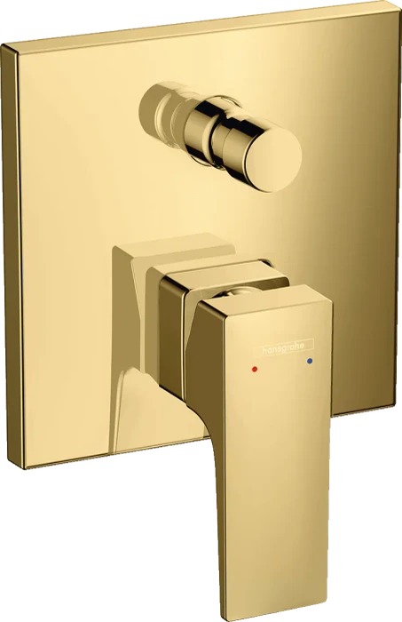 Hansgrohe Metropol Wannenmischerarmatur Unterputz mit Hebelgriff für iBox universal polished goldoptik