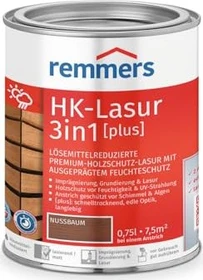 Remmers HK-Lasur 3in1 nussbaum, 750ml