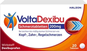 Haleon VoltaDexibu 200mg Schmerztabletten, 20 Stück