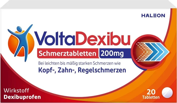 Haleon VoltaDexibu 200mg Schmerztabletten