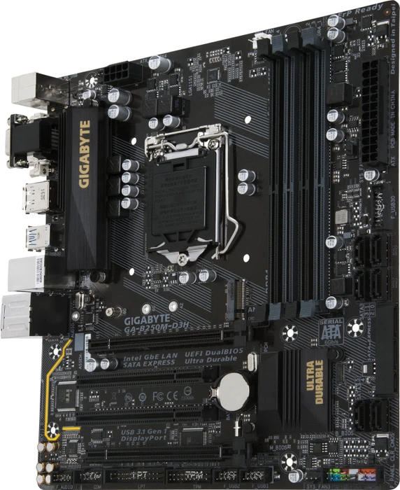 GIGABYTE GA-B250M-D3H (Intel 1151)