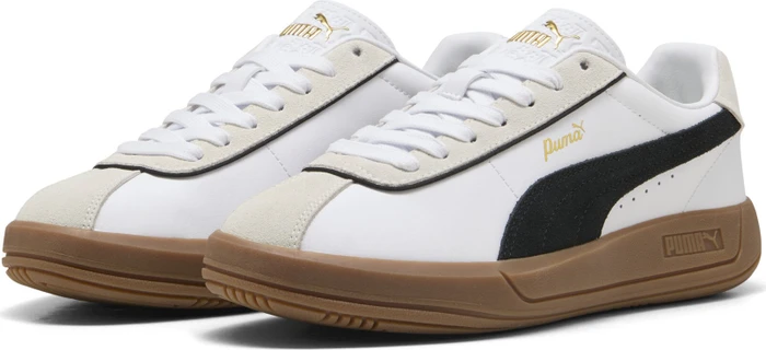 Puma Club Klassika puma white/puma black/warm white (Damen)