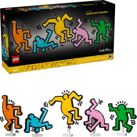 LEGO Art - Keith Haring - Tanzende Figuren