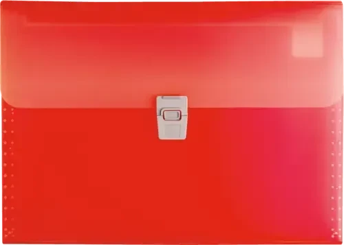 BRUNNEN Fächermappe FACT!pp 10 Fächer rot