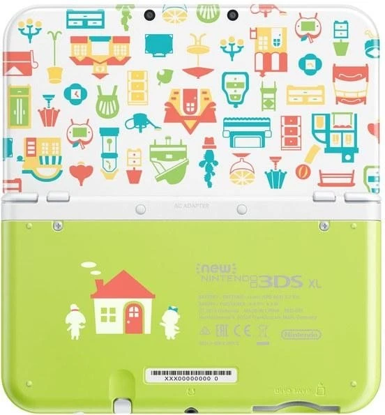 Nintendo New 3DS XL Animal Crossing: Happy Home Designer - Limited Edition weiß