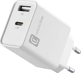 Cellularline Multiport Charger PD 20W weiß