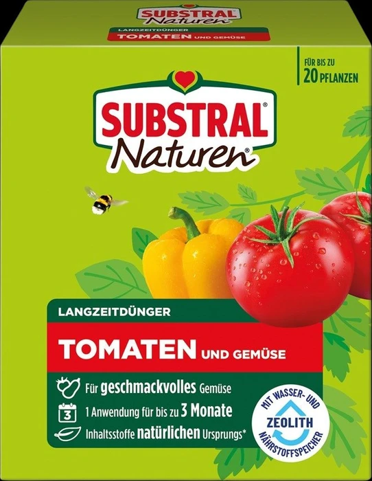 Evergreen Garden Care Substral Naturen Langzeitdünger Tomaten & Gemüse, 1.2kg