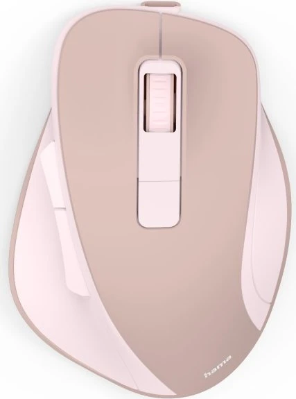 Hama MW-500 Ergonomic Silent Wireless rosa, USB