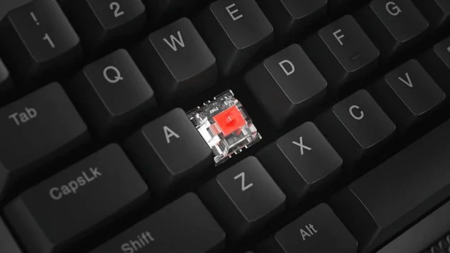 Lenovo Legion K500 Gaming Keyboard, LEDs RGB, RED Switches, Black/Iron Grey, USB, US
