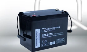 Q-Batteries Bleiakku 12LS-75