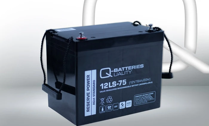 Q-Batteries Bleiakku 12LS-75