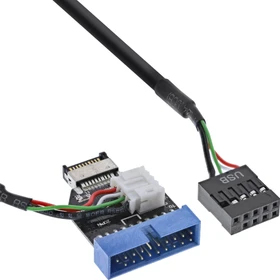 InLine Interner Pin Header USB 3.1/USB 3.0 Adapter (33446A)