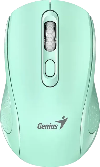 Genius NX-8025S Copilot Wireless Silent Mouse, Aquamarine, USB