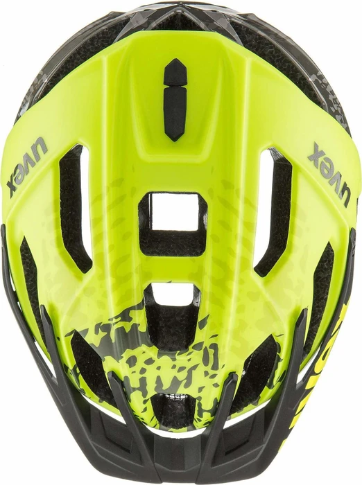 UVEX Quatro Helm dirt neon yellow