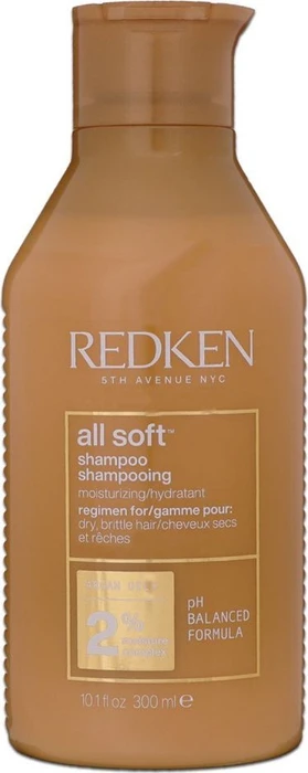 Redken All Soft Shampoo, 300ml
