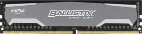 Crucial Ballistix Sport UDIMM 8GB, DDR4-2400, CL16, 2RX8