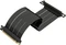 LinkUP AVA5 Riser Kabel, rechts gerichtet, gewinkelt, PCIe 5.0, 300mm, schwarz Vorschaubild