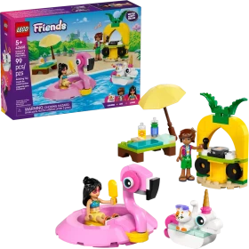 LEGO Friends - Poolparty mit Einhorn und Flamingo