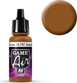 Vallejo Game Air rev.1 bright bronze, 17ml