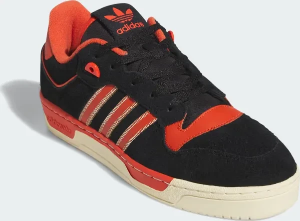 adidas Rivalry Low 86 core black/preloved red s23/easy yellow