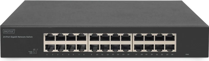 Digitus DN-801 Rackmount Gigabit Switch, 24x RJ-45