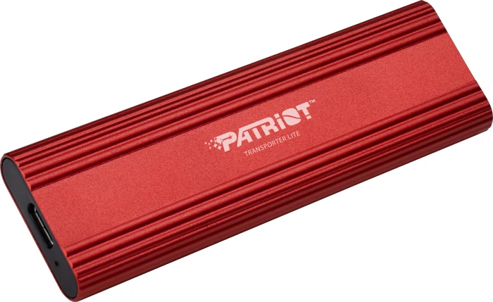 Patriot Transporter Lite External Portable SSD, rot, 2TB, USB-C 3.1