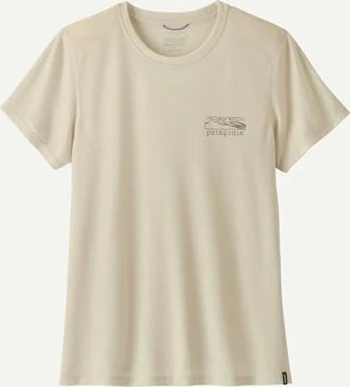 Patagonia Capilene Cool Trail Funktionsshirt kurzarm dyno white (Damen)
