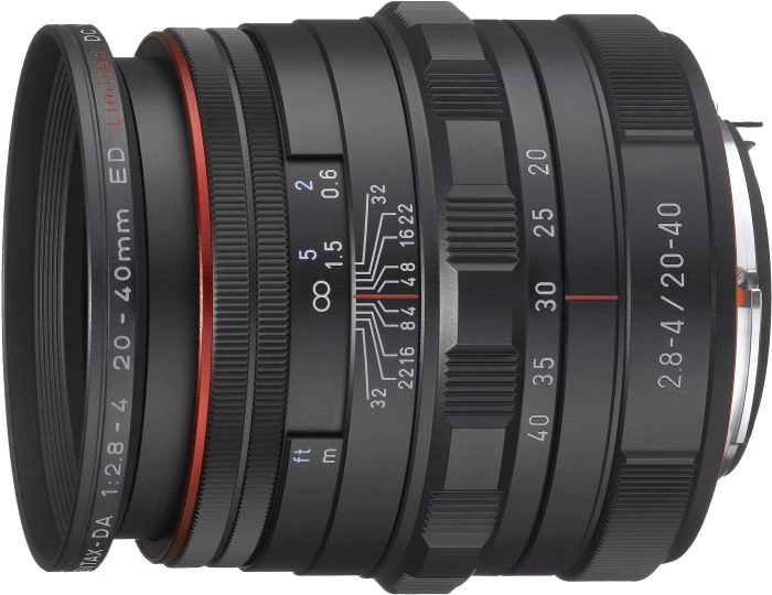 Pentax HD DA 20-40mm 2.8-4.0 ED DC WR Limited schwarz