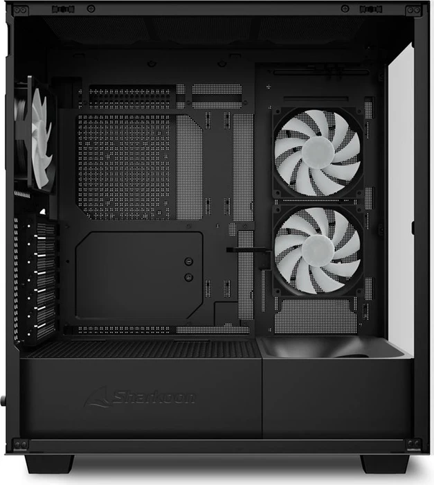 Sharkoon Rebel C60 RGB Black, Glasfenster