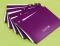 Brunnen Karteibox, A7, purple/transparent, inkl. 100 Karteikarten Vorschaubild