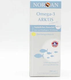 Norsan Omega-3 Arktis Öl mit Vitamin D3, 200ml