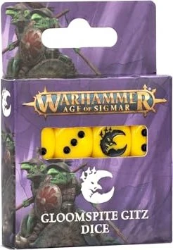 Games Workshop Warhammer Age of Sigmar - Würfelset: Gloomspite Gitz 2025