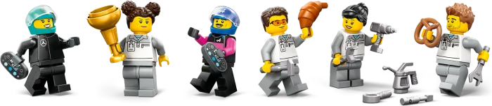 LEGO City - F1 Garage & Mercedes-AMG & Alpine Cars