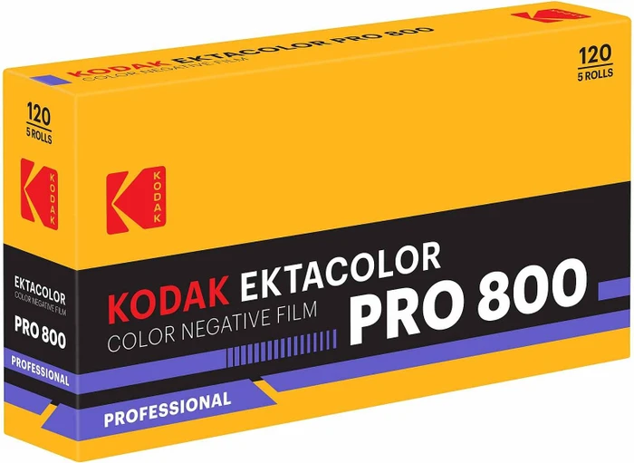 Kodak Ektacolor Pro 800 120 Farb-Negativfilm 5er Pack