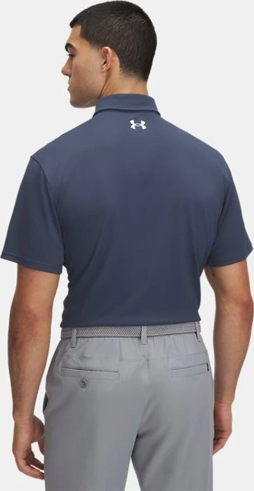 Under Armour Tee To Green Pique Poloshirt kurzarm downpour gray/white (Herren)